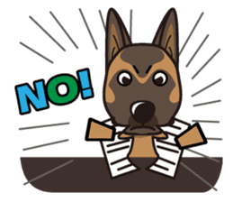 iinu - Belgian Shepherd Malinois sticker #11401633