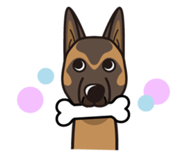 iinu - Belgian Shepherd Malinois sticker #11401634