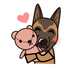 iinu - Belgian Shepherd Malinois sticker #11401635