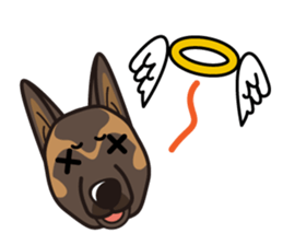 iinu - Belgian Shepherd Malinois sticker #11401641