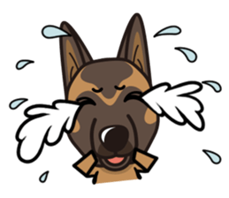 iinu - Belgian Shepherd Malinois sticker #11401647