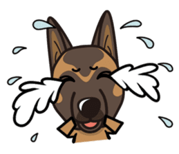 iinu - Belgian Shepherd Malinois sticker #11401647