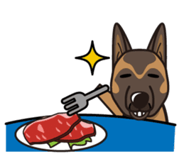 iinu - Belgian Shepherd Malinois sticker #11401649