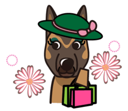 iinu - Belgian Shepherd Malinois sticker #11401651