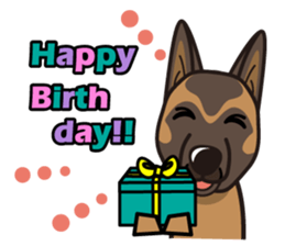 iinu - Belgian Shepherd Malinois sticker #11401654