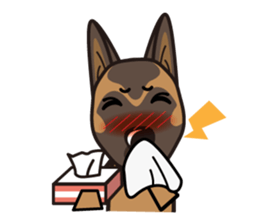 iinu - Belgian Shepherd Malinois sticker #11401659