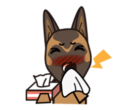 iinu - Belgian Shepherd Malinois sticker #11401659