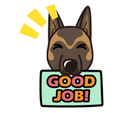 iinu - Belgian Shepherd Malinois sticker #11401660