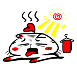 CAT life of HuHu sticker #11401668