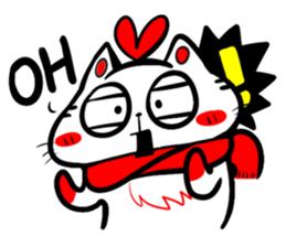 CAT life of HuHu sticker #11401670