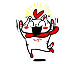 CAT life of HuHu sticker #11401675