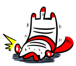 CAT life of HuHu sticker #11401676