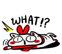 CAT life of HuHu sticker #11401677