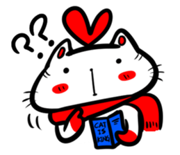 CAT life of HuHu sticker #11401682
