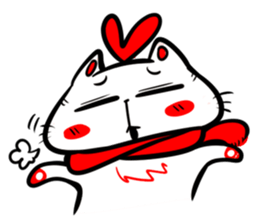 CAT life of HuHu sticker #11401688