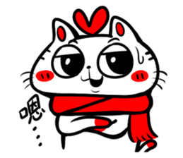 CAT life of HuHu sticker #11401690