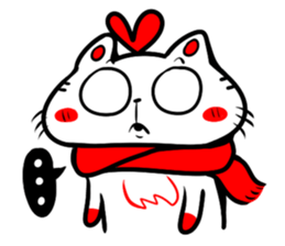 CAT life of HuHu sticker #11401691