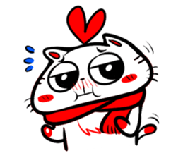 CAT life of HuHu sticker #11401693