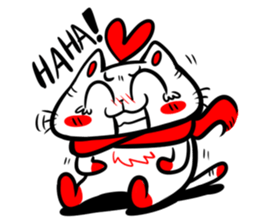 CAT life of HuHu sticker #11401697