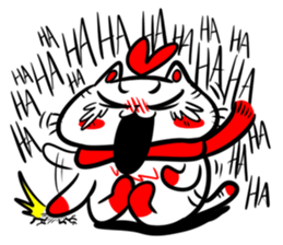 CAT life of HuHu sticker #11401698