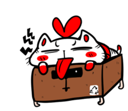 CAT life of HuHu sticker #11401702