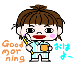 my girl. sticker #11402206