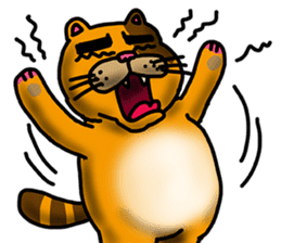 Beach Meow Meow sticker #11402485