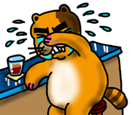 Beach Meow Meow sticker #11402486