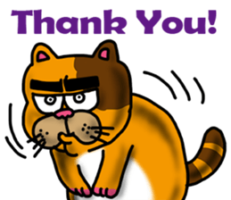 Beach Meow Meow sticker #11402495