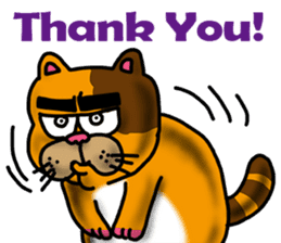 Beach Meow Meow sticker #11402495