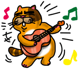 Beach Meow Meow sticker #11402496