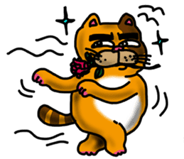 Beach Meow Meow sticker #11402497