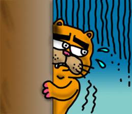 Beach Meow Meow sticker #11402500