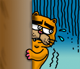 Beach Meow Meow sticker #11402500