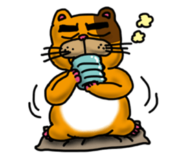 Beach Meow Meow sticker #11402501