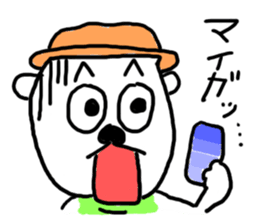 Hat dog Kotaro sticker #11402730