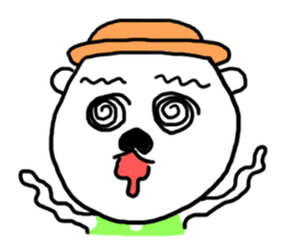 Hat dog Kotaro sticker #11402737