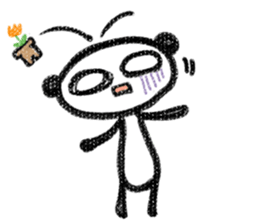 sweet pannda sticker #11402868