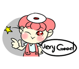 Lovely Bulu-boy and Piku-girl sticker #11402959