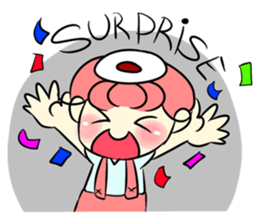 Lovely Bulu-boy and Piku-girl sticker #11402960