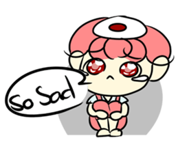 Lovely Bulu-boy and Piku-girl sticker #11402970