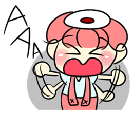 Lovely Bulu-boy and Piku-girl sticker #11402975