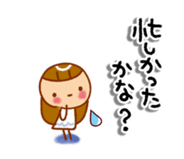 Cute girls' Sticker sticker #11403313