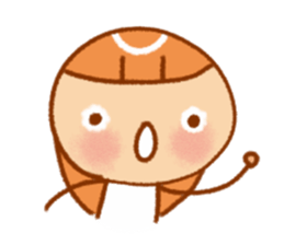 Cute girls' Sticker sticker #11403324