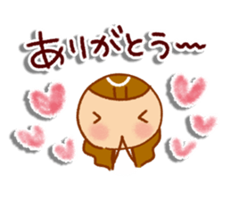 Cute girls' Sticker sticker #11403334
