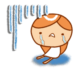 Cute girls' Sticker sticker #11403337