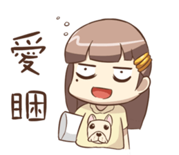 naughty betty sticker #11403435