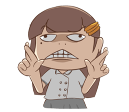 naughty betty sticker #11403437