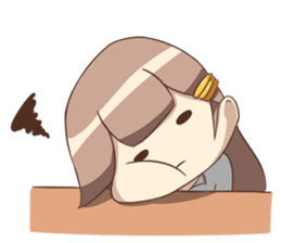 naughty betty sticker #11403459