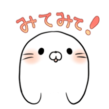 Cute Seal! sticker #11404077